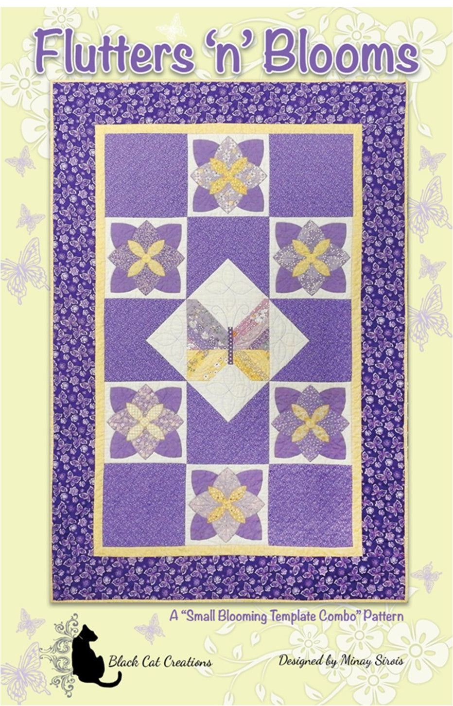 Flutters 'n' Blooms Downloadable Pattern by Black Cat Creations