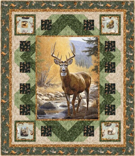 Forest Denizen Downloadable Pattern by Pine Tree Country Quilts