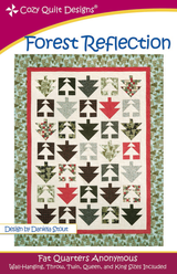 Forest Reflection Downloadable Pattern by Cozy Quilt Designs