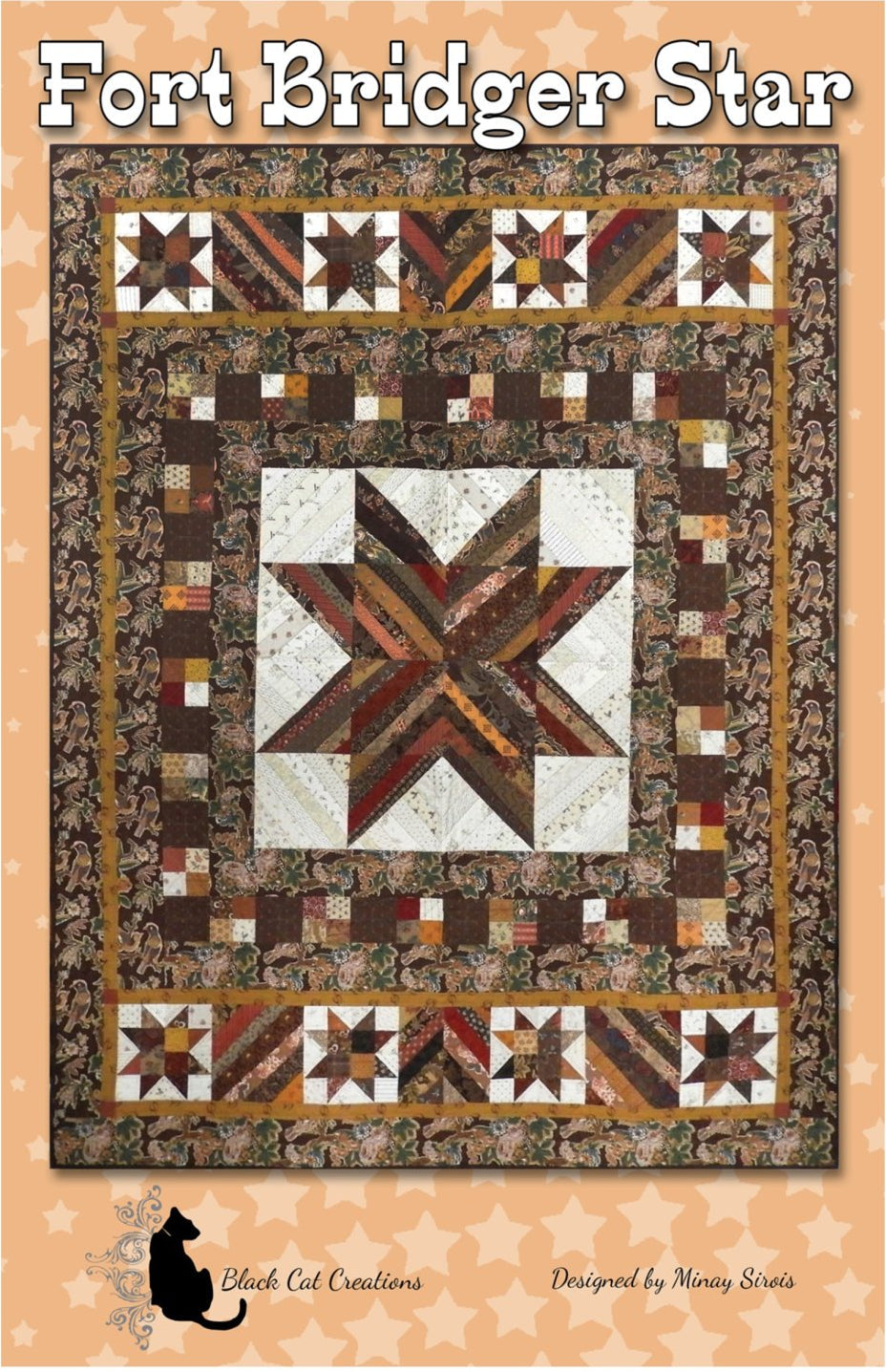 Fort Bridger Star Downloadable Pattern by Black Cat Creations