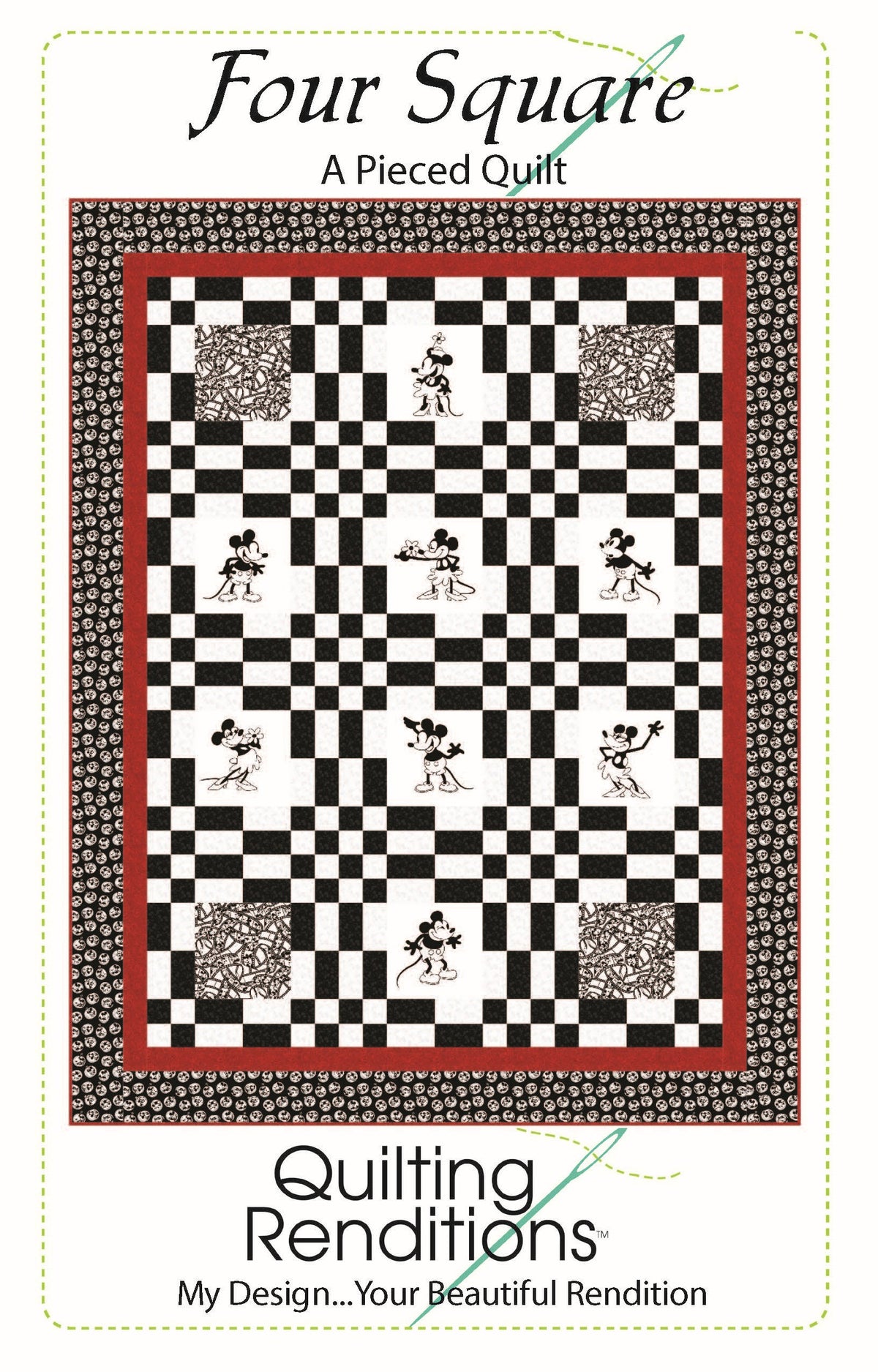Four Square Pattern by Quilting Renditions