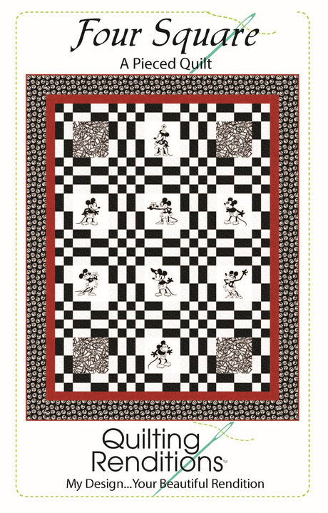Four Square Pattern by Quilting Renditions