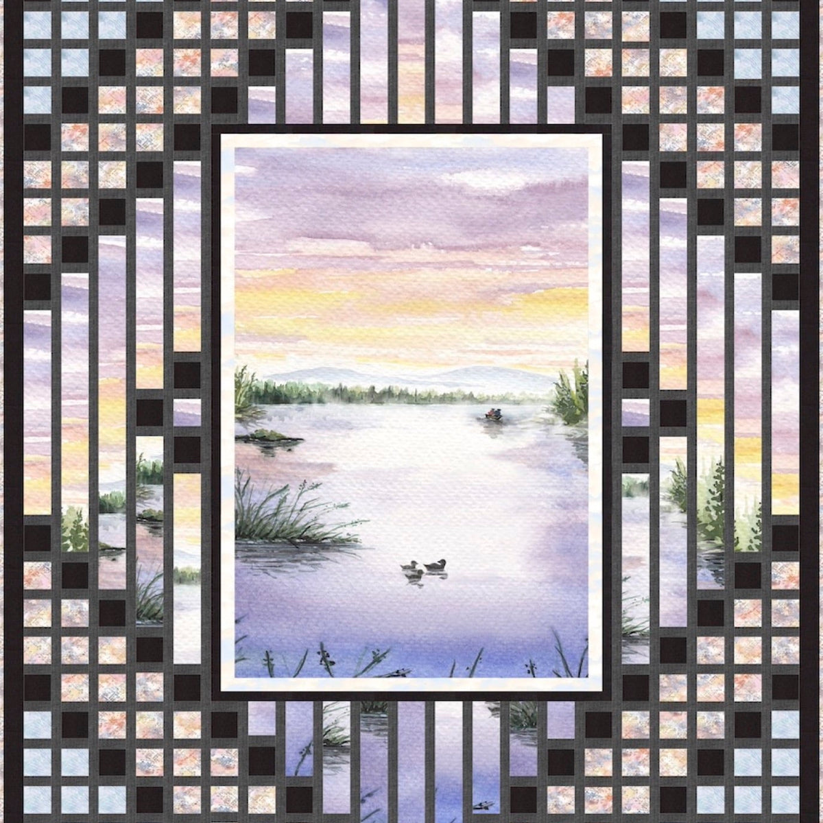 Fractured Landscape Downloadable Pattern – Quilting Books Patterns and ...