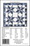 Back of the Fractured Star Quilt Pattern by Calico Carriage