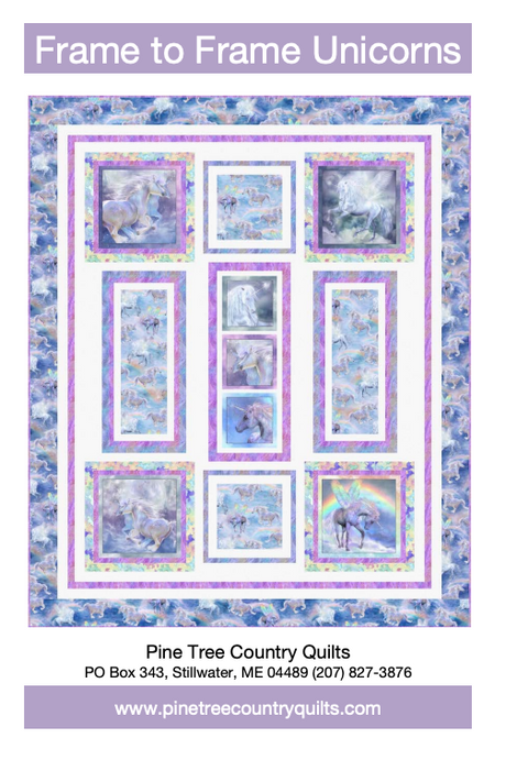 Frame To Frame Downloadable Pattern by Pine Tree Country Quilts