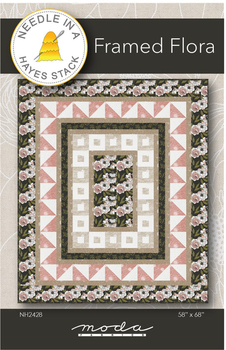 Framed Flora Downloadable Pattern by Needle In A Hayes Stack