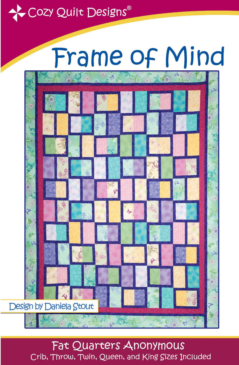 Frame of Mind Downloadable Pattern by Cozy Quilt Designs