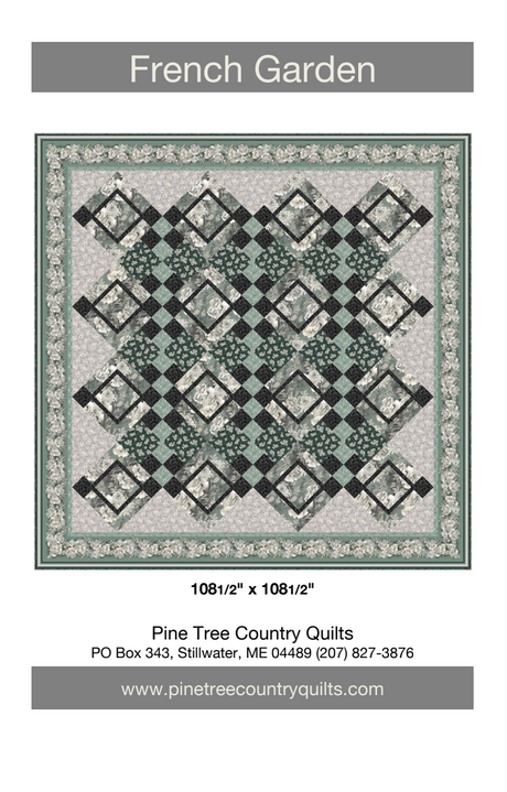 French Garden Downloadable Pattern by Pine Tree Country Quilts