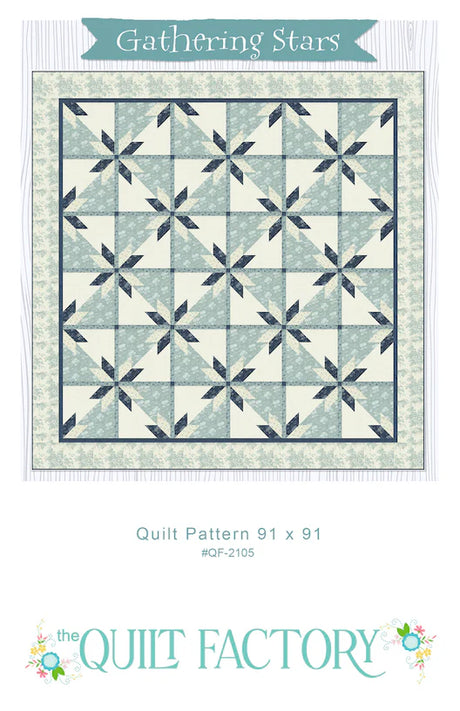 Gathering Stars Quilt Pattern by The Quilt Factory