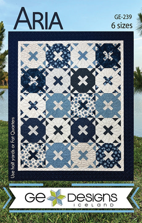 Aria Quilt Pattern by G. E. Designs