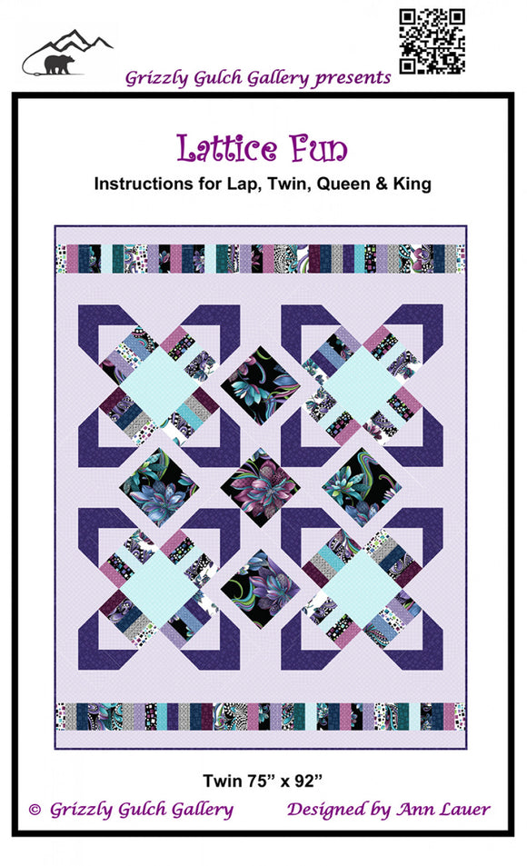 Lattice Fun Quilt Pattern by Grizzly Gulch Gallery