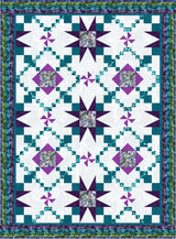 Stars Aglow Quilt Pattern by Grizzly Gulch Galler