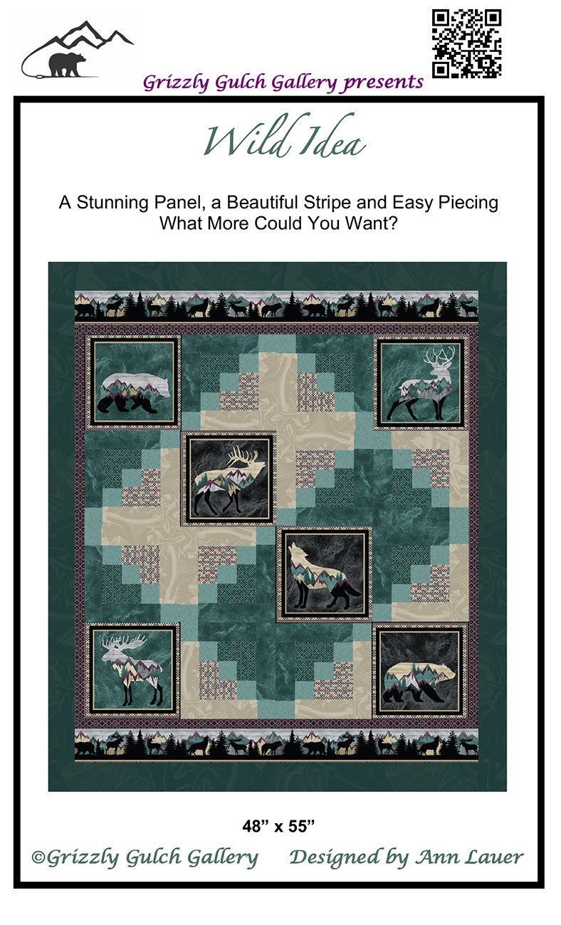 Wild Idea  Quilt Pattern by Grizzly Gulch Gallery