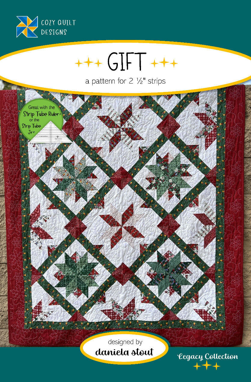 Gift Downloadable Pattern by Cozy Quilt Designs