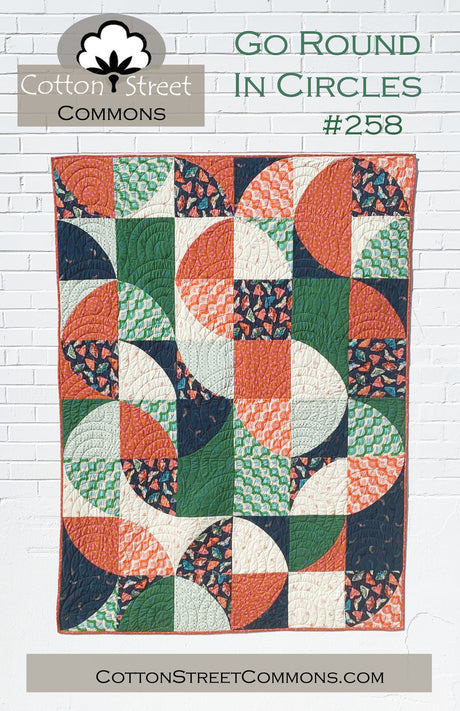 Go Round In Circles Quilt Pattern by Cotton Street Commons