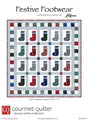 Festive Footwear Quilt Pattern by Gourmet Quilter