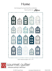 Home Quilt Pattern by Gourmet Quilter