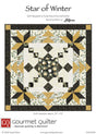 Star of Winter Quilt Pattern by Gourmet Quilter