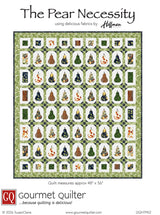 The Pear Necessity Quilt Pattern by Gourmet Quilter