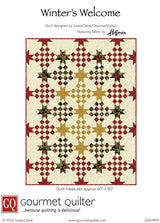 Winter's Welcome Quilt Pattern by Gourmet Quilter