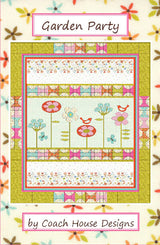 Garden Party Quilt Pattern by Coach House Designs