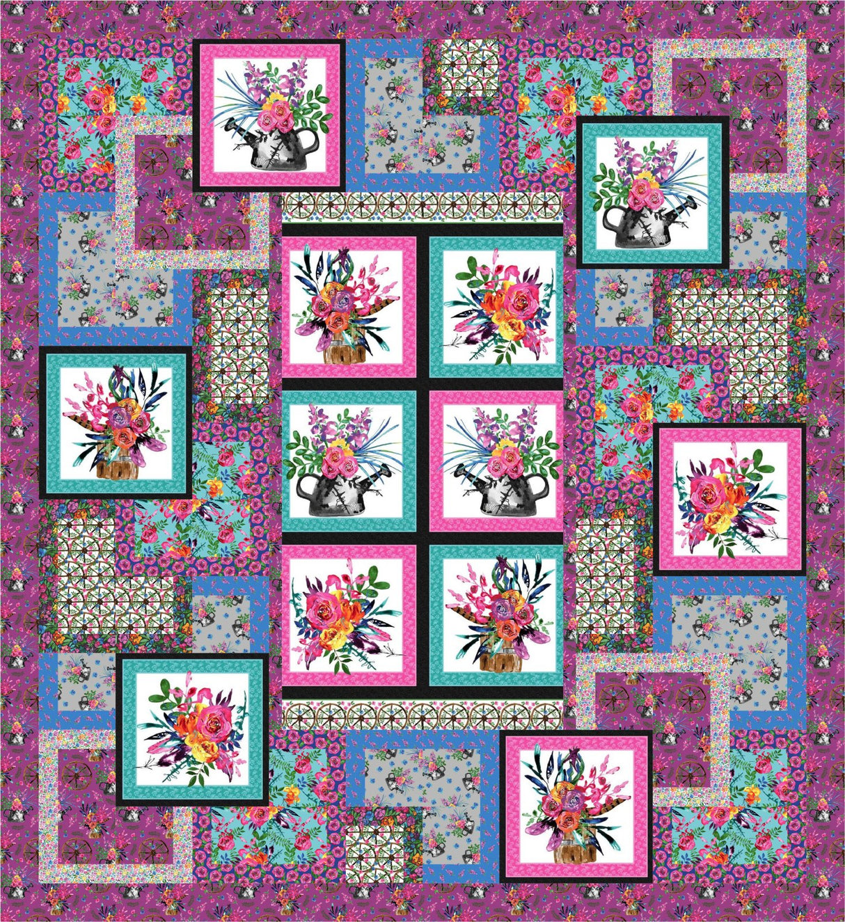 Gardenscapes Quilt Pattern by Quilters Clinic