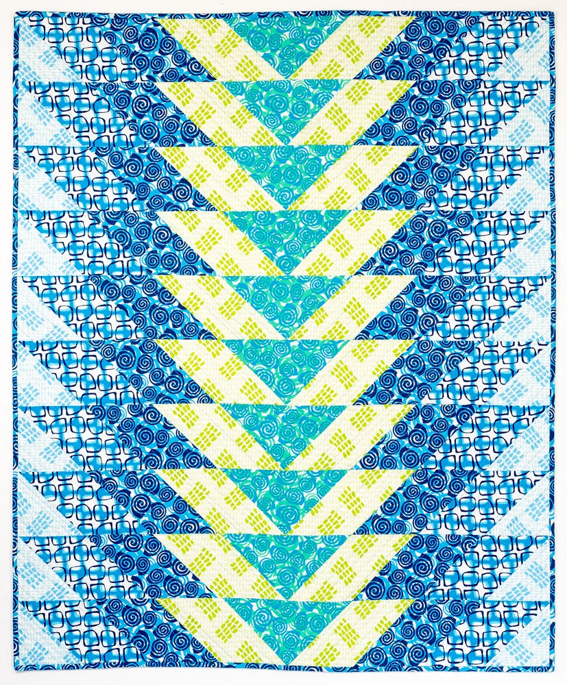 Geese in the Garden Downloadable Pattern by Christa Quilts