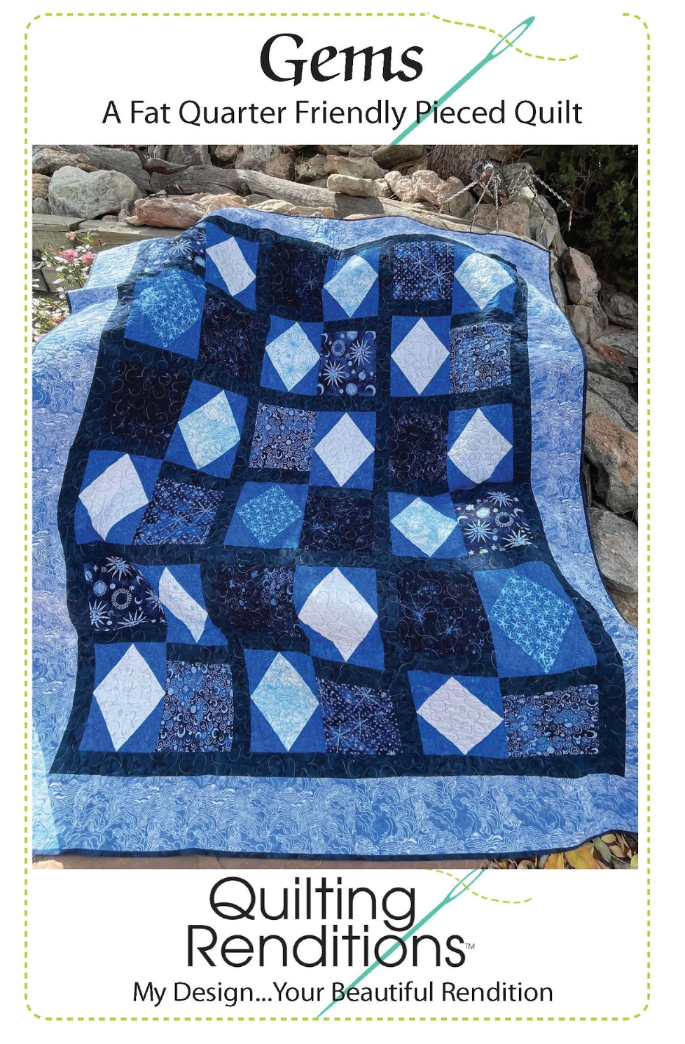 Gems Downloadable Pattern by Quilting Renditions