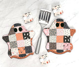 Ghostly Hot Pads Downloadable Pattern by J. Minnis Designs