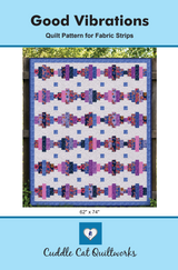 Good Vibrations Downloadable Pattern by Cuddle Cat Quiltworks