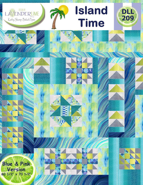 Island Time Downloadable Pattern by Lavender Lime Quilting