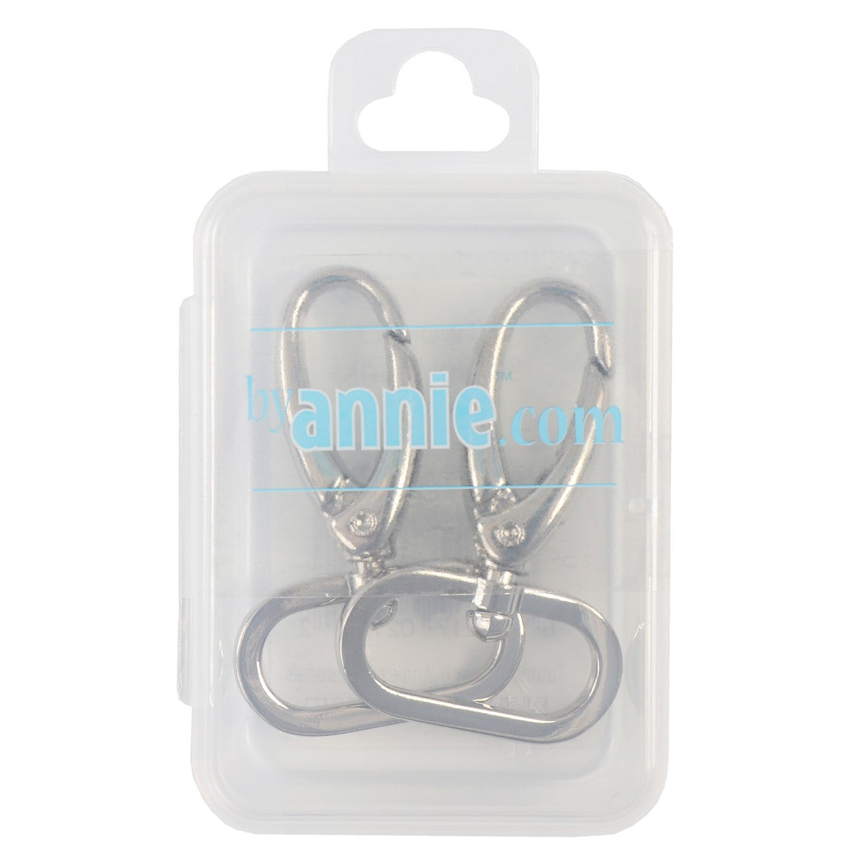 Swivel Hook 1in Nickel Set of Two Swivel Hook 1in Nickel Set of Two