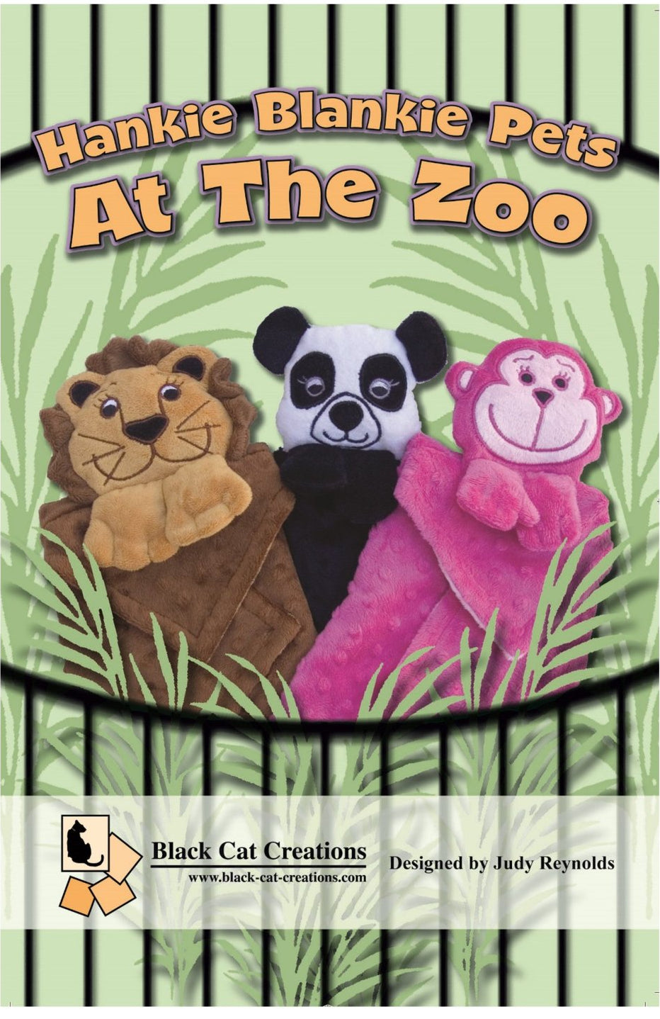 Hankie Blankie Pets At the Zoo Downloadable Pattern by Black Cat Creations