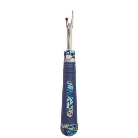 Soft Grip Seam Ripper Blue Floral - Hobby Gift USA