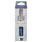 Back of the Soft Grip Seam Ripper Blue Floral by Hobby Gift USA