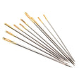 Assorted Gold Eye Embroidery Needles 10ct by Hobby Gift USA