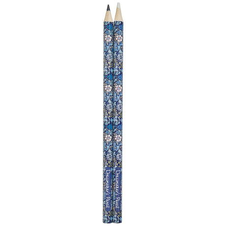 Marking Pencils Blue Floral 2ct by Hobby Gift USA
