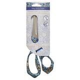 Back of the Dressmaker Scissors 8-1/2in Blue Floral by Hobby Gift USA