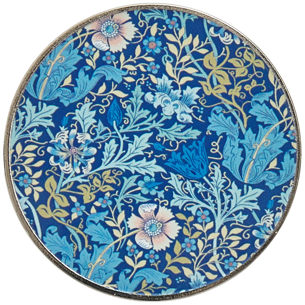 Iron Fabric Weights Blue Floral 2ct by Hobby Gift USA