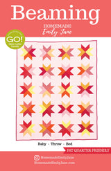 Beaming Quilt Pattern by Homemade Emily Jane