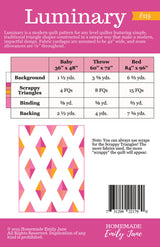 Luminary Quilt Pattern