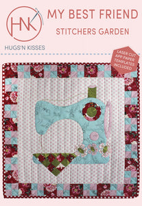 My Best Friend Sewing Machine Quilt Pattern by Hugs n Kisses