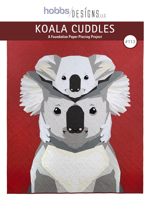 Koala Cuddles Quilt Pattern by Hobbs Designs