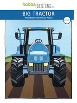 Big Tractor Quilt Pattern by Hobbs Designs