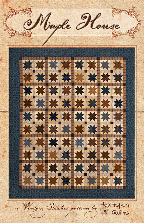 Maple House Quilt Pattern by Heartspun Quilts