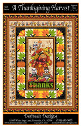 A Thanksgiving Harvest Quilt Pattern by Desirees Designs