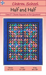 Half and Half Downloadable Pattern by Cozy Quilt Designs