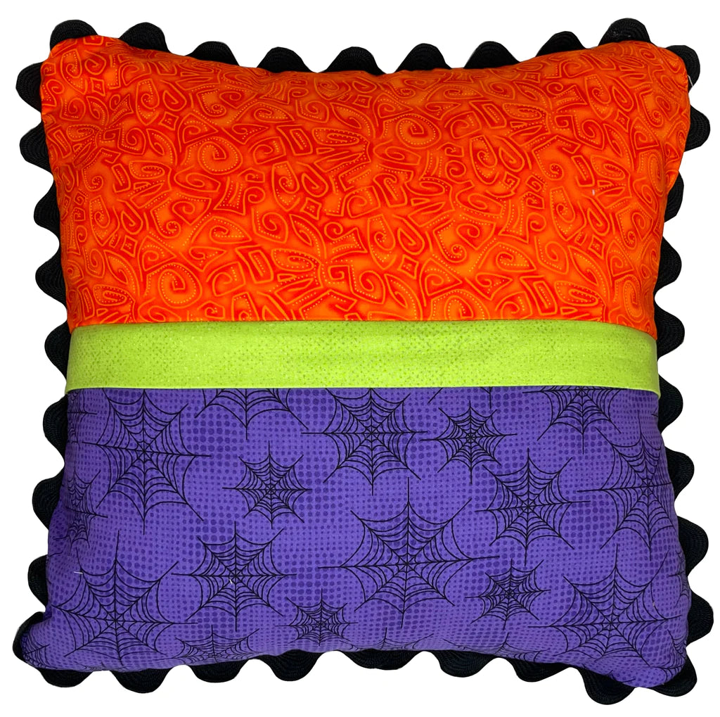 Happy Halloween Cactus Pillow Pattern by Fabric Confetti