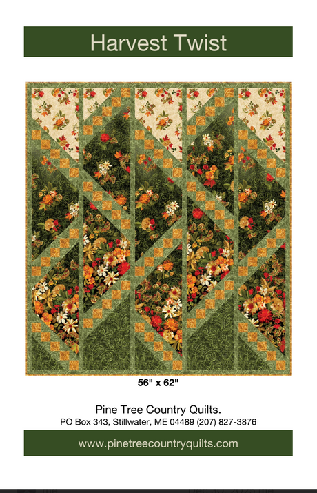 Harvest Twist Downloadable Pattern by Pine Tree Country Quilts