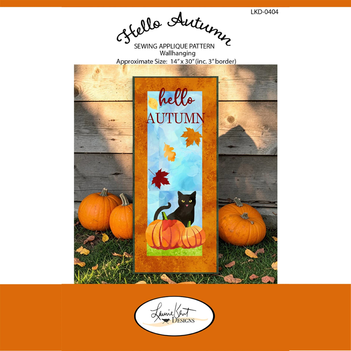 Hello Autumn Patttern by Laurie Kent Designs